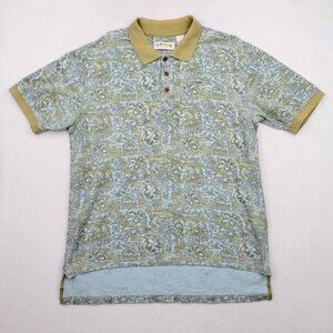 Orvis Sporting Traditions Mens Short Sleeve Hawaiian Floral Polo Shirt Size‎ XXL